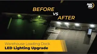 Commercial Warehouse Loading Docks LED Lighting Conversion Results