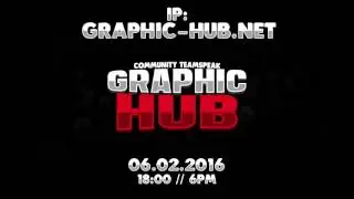 Graphic-Hub.net Community Teamspeak / IP: Graphic-Hub.net / OPEN NOW!