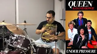 Under Pressure (Queen & David Bowie) - drum cover - André Ferreira
