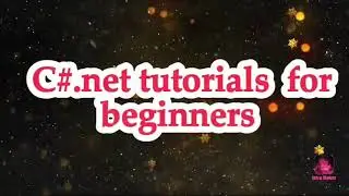 C#.net tutorials for beginners || architecture of .net