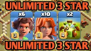 ROOT RIDER WITH VALKYRIE ATTACK STRATEGY! BEST TH16 ATTACK STRATEGY IN CLASH OF CLANS - coc gal