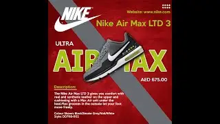 How To Make a Nike Shoe Poster. | Photoshop tutorial Episode 1