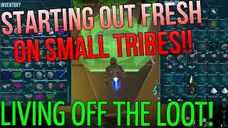 Starting Out Fresh On Small Tribes!! Hunting For Insane Loot! ep.1-Small Tribes-Ark Survival Evolved