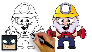 How To Draw Dynamike 🧨 Brawl Stars