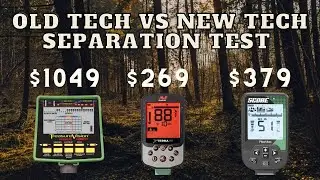 OLD TECH VS NEW TECH GARRETT GTI - NOKTA SCORE - MINELAB XTERRA SEPARATION TEST