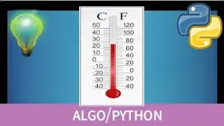 Python • programme pour convertir température en degré Celsius en Fahrenheit • Seconde SNT