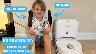 How Well Does the Tangle Cutter Work on The Extravis V5 Robot Vacuum?