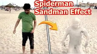 Sandman from Spiderman, Video trick