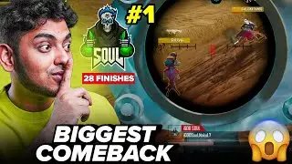 Aman Reaction On SouL Record Breaking Comeback With 28 Finishes In BGIS