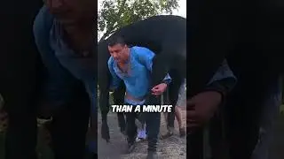 Ukrainian Strongman Lifts Horses 