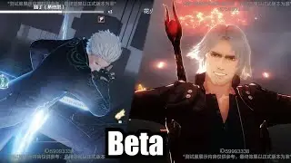 Dante & Vergil - Beta Movesets Showcase With Voices- PGR x Devil May Cry 5