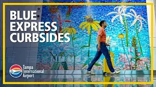 Blue Express Curbsides at TPA - Tampa International Airport