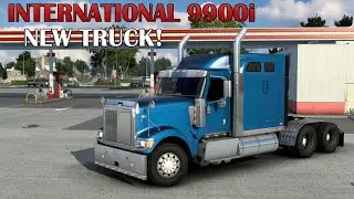 American Truck Simulator New International Truck!!