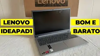 COMPRAMOS O NOTEBOOK LENOVO IDEAPAD1, PARA ESTUDAR PROGRAMAÇÃO