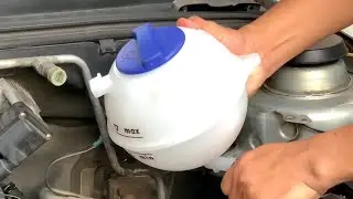 How to replace water reservoir | VW GOLF MK3 | [4K]
