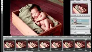 Adding Beautiful Vintage Effects on Baby & Kid Images with Bliss Studio