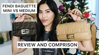 Fendi Baguette Medium vs Mini Review, Comparison and Modshots