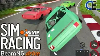 BeamNG Sim Racing Carnage: BeamMP Cobalt Motorsports Multiplayer | Tire Wear, Dynamic Weather