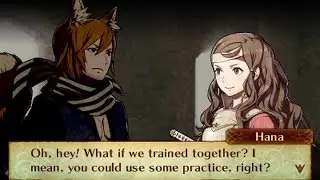Fire Emblem Fates: Birthright - Hana & Kaden Support Conversations