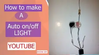 How To Make Automatic Street light(DIY)//HOW TO MAKE A AUTO ON OF DC LIGHT//#ENGINE DIY