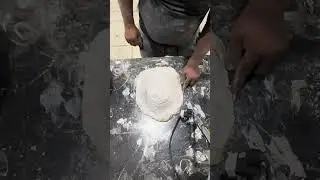 🎨✌Faala artista! Será que o molde da mão da santa deu certo?!  #arte
