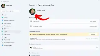 COMO COLOCAR / MUDAR FOTO de PERFIL no WINDOWS 11