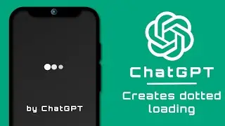 Creating a Cool Dotted Loading Animation with ChatGPT