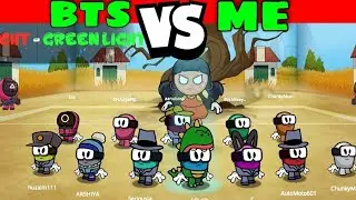 Silly World Squid Royale Red Light Green Light - BTS vs Me 🤯