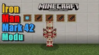 İRON MAN (Mark 42) MODU!! 😱 -  Minecraft Bedrock Edition  - 1.18 X 1.17.11Sürüm