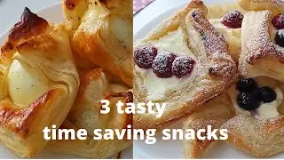 Puff pastry| snacks| recipe ideas