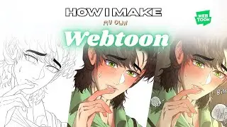 How I draw my WEBTOON (Speedpaint)
