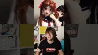 Самый странный тренд из Японии! Аниме маска!