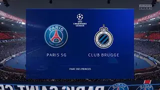 FIFA 22 |  Paris Saint Germain Vs. Club Brugge | UEFA Champions League Prediction | Parc des Princes