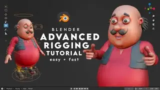 How to rig a character in blender | Auto rig pro [ Facial rigs include ]