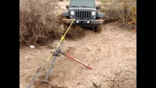 Hi-Lift Jack, Snatch-Block, Rope and Chains Save the Day