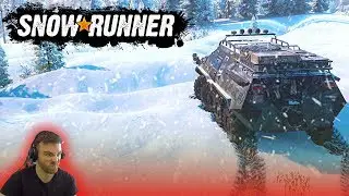 🔴 SNOW RUNNER! - Chilling and Exploring! - Simul8Gaming
