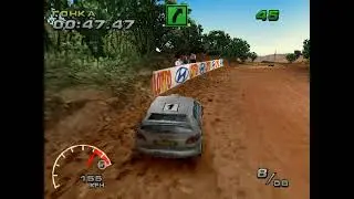 [PS1] WRC: FIA World Rally Championship Arcade (Original) - Сэмпл перевода
