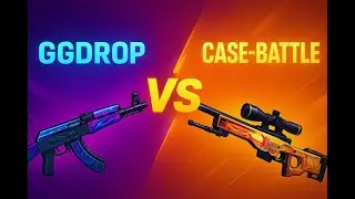 БИТВА САЙТОВ GGDROP VS CASE-BATTLE! КТО ЛУЧШЕ ОКУПИТ БАЛАНС? ПРОВЕРКА!?