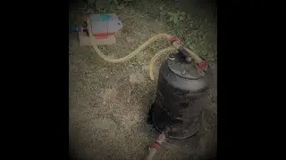 Medence homokszűrő házilag/ Diy pool sand filter