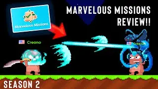 MARVELOUS MISSIONS SEASON 2 + ITEM REVIEW EFFECTS!! (PAW DAY 3 - 2022) | Growtopia
