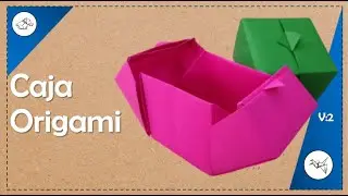 Caja de Papel (SIN PEGAR)📦🎁 V:2- IDEA ORIGAMI✅