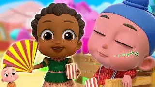 Upar Pankha Chalta Hai, ऊपर पंखा चलता है, Kids Nursery Rhymes by Apples and Bananas Bharat