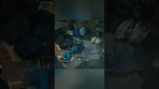 Mann kettete Hund an sich selbst, bevor er starb