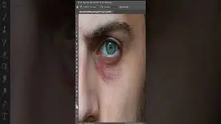 How to Remove Eyes Dark Circle in Photoshop🔥#photoshop #shorts