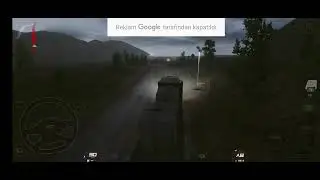 Mobil Tır Simülatör - Toprak Yolda Akşam Sevkiyatı