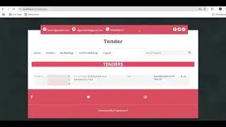 Digitender - A gateway to government tender