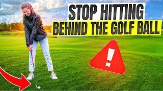 Stop Hitting Behind The Golf Ball (the easy way)