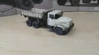 Обзор модели Краз-6510, масштаб 1:43, "Autotime".