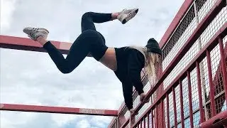 Тренировки ПОТРЯСАЮЩЕЙ спортсменки  - Gina Marie