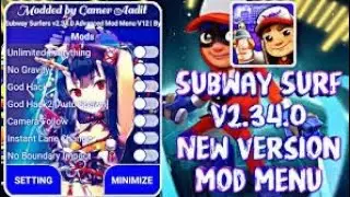 Subway Surfer Mod Menu Latest